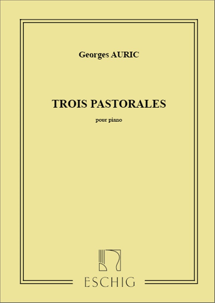 3 Pastorales Piano